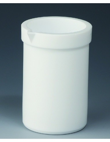 Beaker 3 ml PTFE low form spout pack 2 pcs.