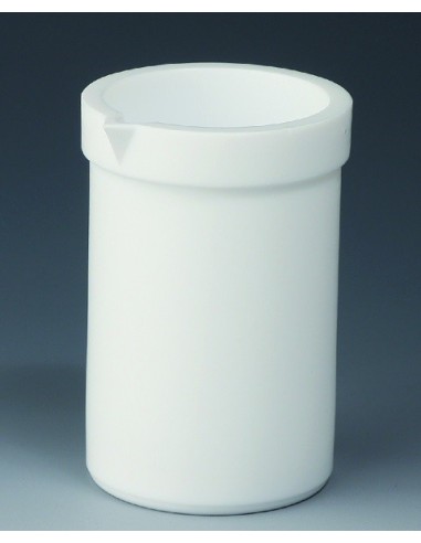 Beaker 2000 ml PTFE low form spout