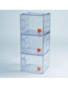 SICCO Mini 1 Basic Exsikkator PC Nutzvolumen ca. 3x6,2 L