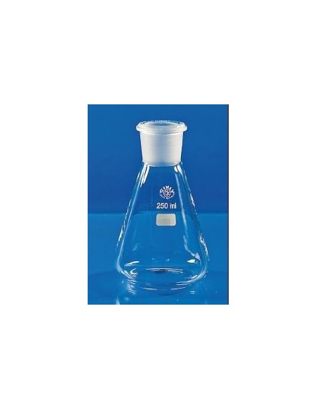 Kolba stożkowa Erlenmeyera 200mL szkło borokrzemowe 3.3 NS
