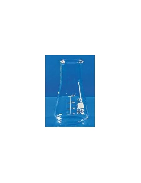 Erlenmeyerkolben 500 ml Borosilikatglas 3.3 weithals Teilung