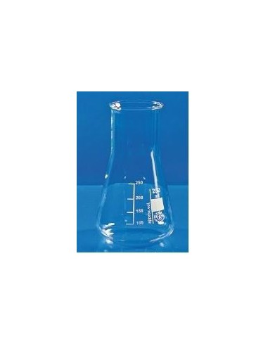 Erlenmeyerkolben 2000 ml Borosilikatglas 3.3 weithals Teilung