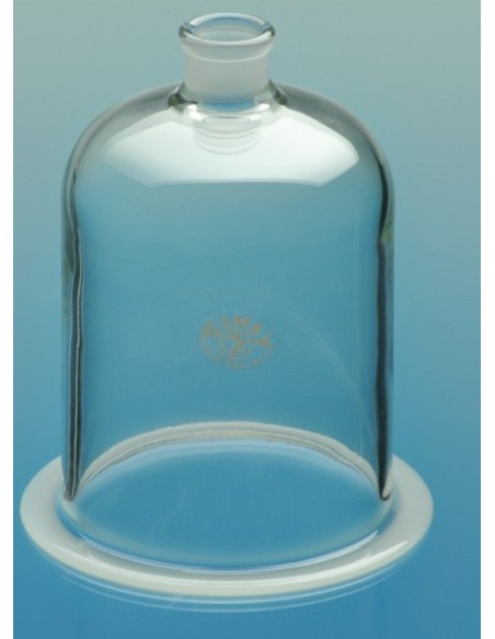 Bell jar with NS 29/32 and ground flange Ø 200 height 300 mm
