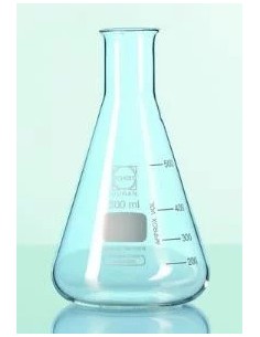 Erlenmeyer flask 1000 ml Duran narrow neck beaded rim