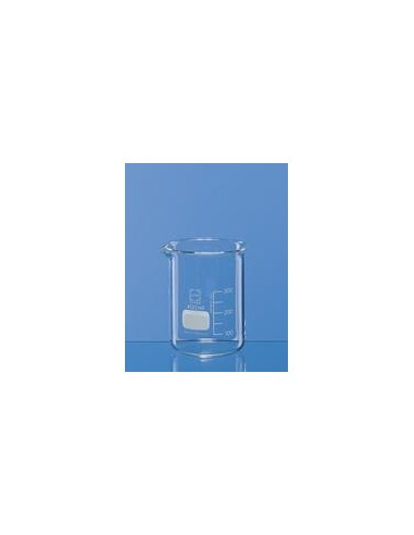 Beaker 600 ml Duran low form graduation spout pack 10 pcs.