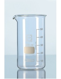Beaker 1000 ml Duran tall form graduation spout pack 10 pcs.