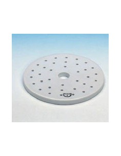 Płyta do eksykatora Ø 140 mm otwór centralny 20 mm otwory