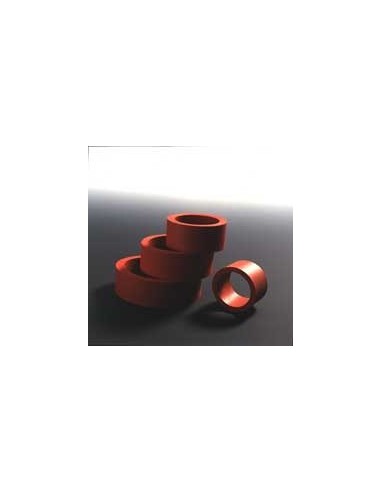 Pierścień kauczukowy czerwony Ø wewnętrzna 20 mm Ø zewn. 26 mm