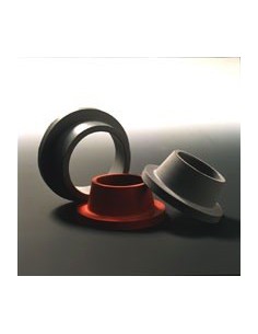 Uszczelka kauczukowa do lejka szara Ø wewn. górna/dolna 35/28