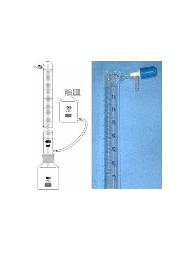 Eudiometr 400mL 1/1ml do oznaczania procesów gnilnych w