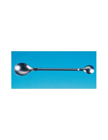 Chemical spoon two-sided 18/10 stainless Length 150 mm