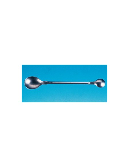 Chemical spoon two-sided 18/10 stainless Length 150 mm