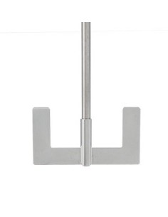 Ankerrührer 18/10 Stahl Länge 650 mm Ø 10 mm D1 90 mm