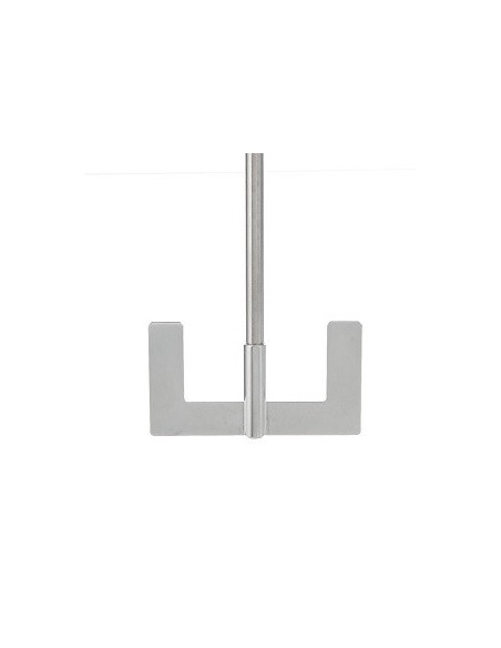 Anchor stirrer 18/10 Stainless length 650 mm Ø 10 mm D1 90 mm