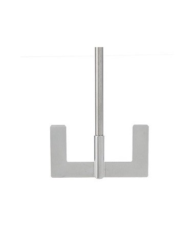 Anchor stirrer 18/10 Stainless length 800 mm Ø 10 mm D1 140 mm