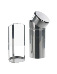 Sterilisierbehälter für maximal 10 Petrischalen Ø 120 mm Höhe