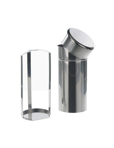 Sterilisierbehälter für maximal 10 Petrischalen Ø 120 mm Höhe