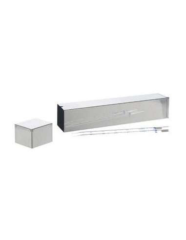 Pipette box square 18/10 Stainless steel height 435 mm