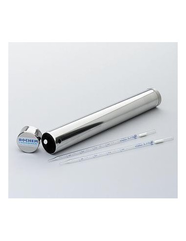 Pipette box round 18/10 Stainless steel height 425 mm Ø 50 mm