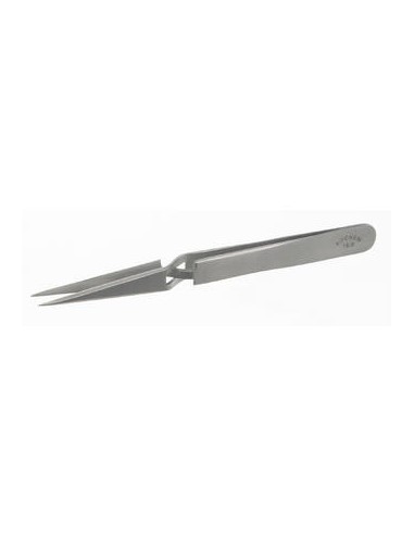Precision tweezers selfensing stainless 18/10 strainght very