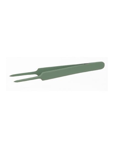 Precision tweezers Teflon coated strainght very fine lenght 105