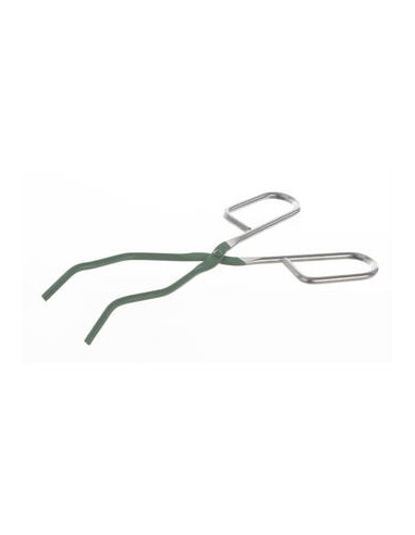 Crucible tongs teflon coated Length 200 mm grip 20 mm