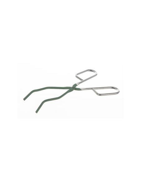 Crucible tongs teflon coated Length 200 mm grip 20 mm
