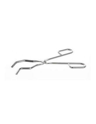Crucible tongs type rugged 18/10 electro Length 200 mm grip 20