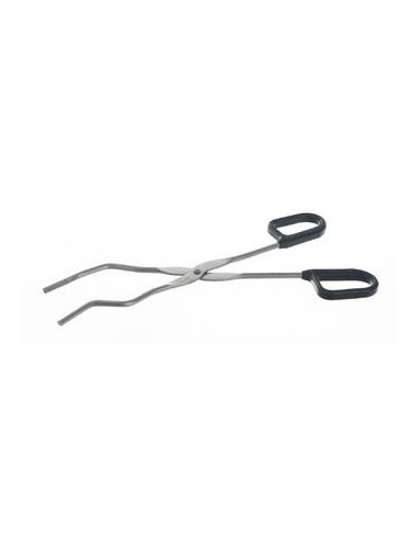 Crucible tongs plastic handle length 220 mm grip width 20 mm