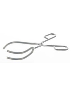 Becherzange 18/10 E-Poli Silikonschlauchüberzug Ø 25/100 mm