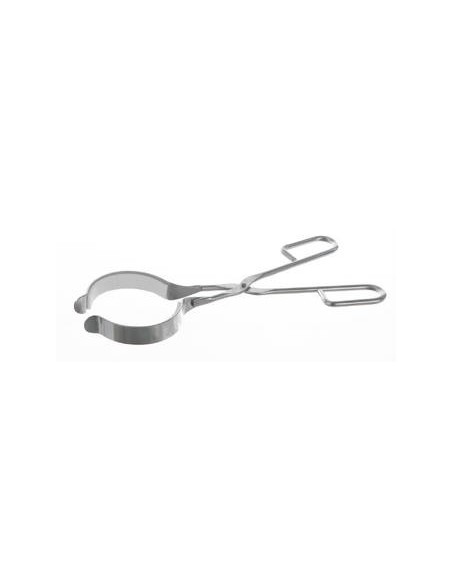 Beaker tongs tips insulated with ceramic 18/10 electroL 330 mm