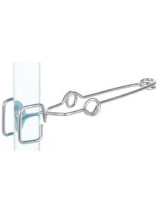 Test tube holder nickel plated length 130 mm