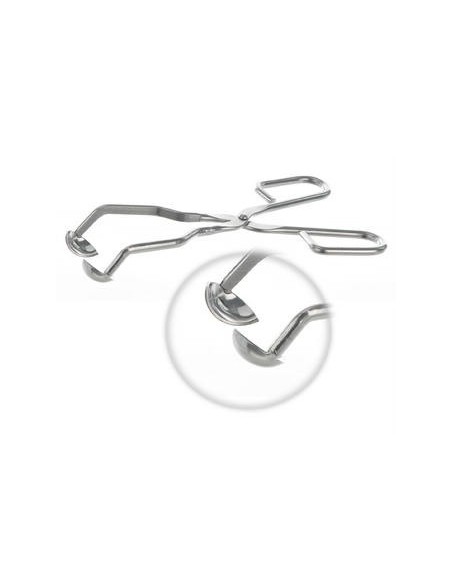 Probenzange für Quecksilber 18/10 elektropoliert