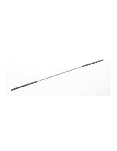 Micro double spatulas 18/10 steel lengthxwidth 100x3 mm