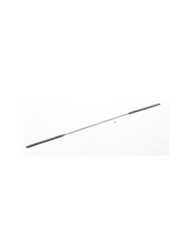 Mikrodoppelspatel 18/10 Stahl LängexBreite 210x9 mm
