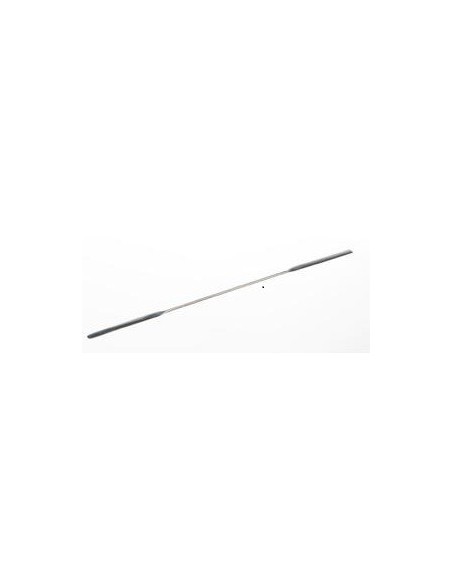 Mikrodoppelspatel 18/10 Stahl LängexBreite 210x9 mm