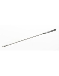 Mikrolöffel-Spatel Schaufelform 18/10 Stahl Länge 180 mmLxB