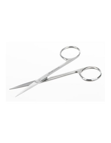 Microscopy scissors sharp scissor straight stainless length 100