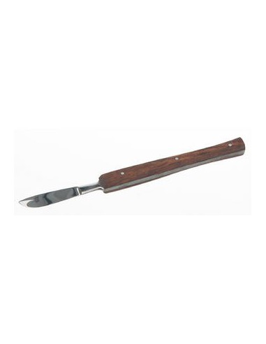 Scalpel with wooden handle length 150 mm