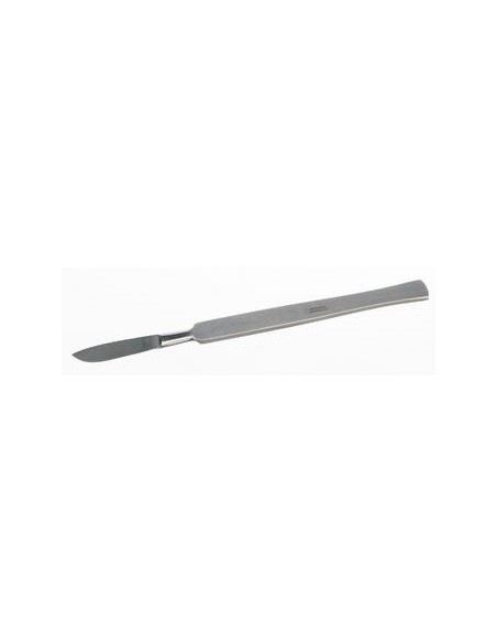Scalpel with stainless steel handle length 150 mm