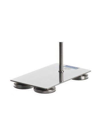Stativplatten 18/10-Stahl DIN 12892 L x B x H 250x160x6 mm