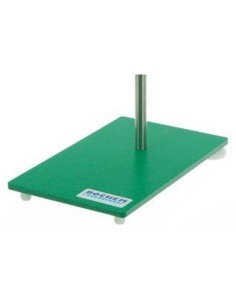 Stand bases steel varnished L x W x H 250x160x6 mm weigth 2,0 kg