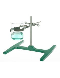 H-Stativ "Mini" Guss grün lackiert 1,2 kg