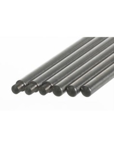 Stativstangen mit gewinde M10 Stahl verzinkt L x Ø 600 x 12 mm