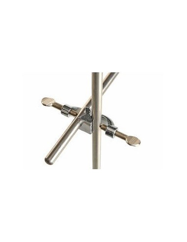 Kreuzdoppelmoppelmuffe Temperguss Lappenschraube M8