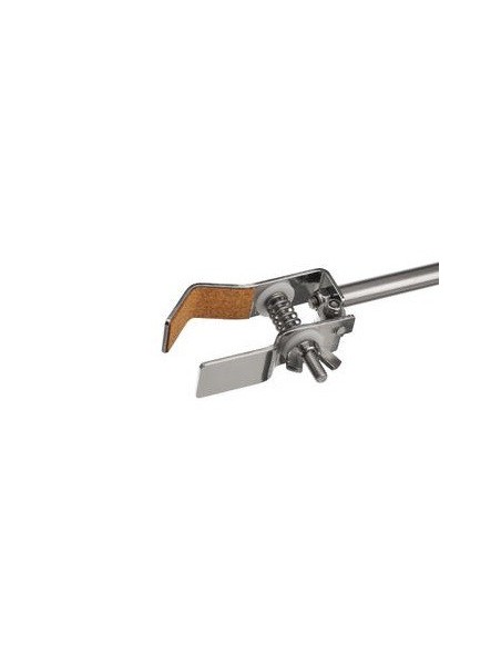Stativklemme Standard 18/10-Stahl Finger mit Kork eckige Backen