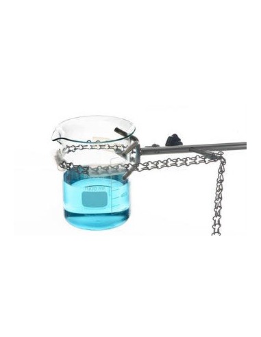 Chain clamp 18/10 steel silicone coating chain 70 cm