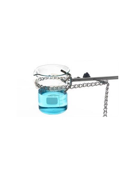 Chain clamp 18/10 steel silicone coating chain 70 cm