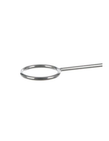 Retort ring stainless steel closed ring L x Ø 160x50 mm
