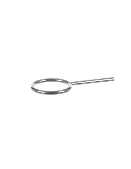 Retort ring stainless steel closed ring L x Ø 220x100 mm